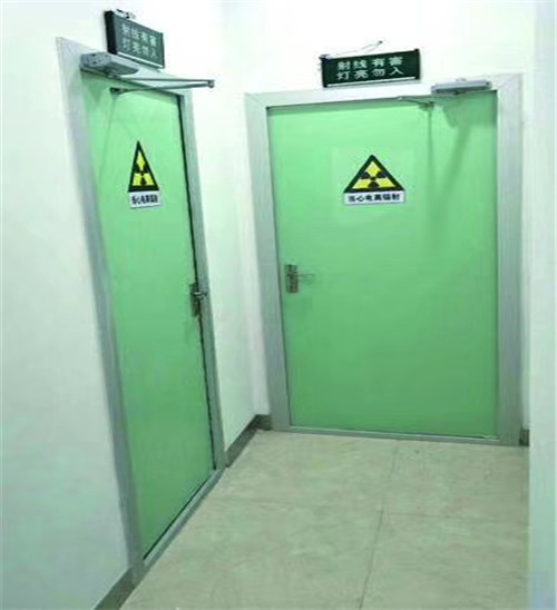 黄石厂家定制防 辐射铅门 CT室铅门 放射科射线防护施工